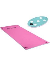 Simplie Fun Lily Pad Floating Mat with Table