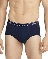 Polo Ralph Lauren Men's 4-Pack Classic-Fit Mid-Rise Briefs