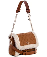 Guess Davika Flap Shoulder Bag