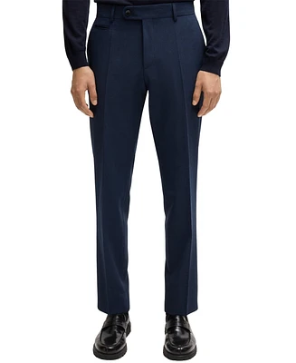 Boss by Hugo Boss Men's Melange Slim-Fit Trousers