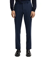 Boss by Hugo Boss Men's Melange Slim-Fit Trousers