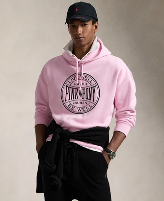 Polo Ralph Lauren Men's Pink Pony Relaxed-Fit Hoodie