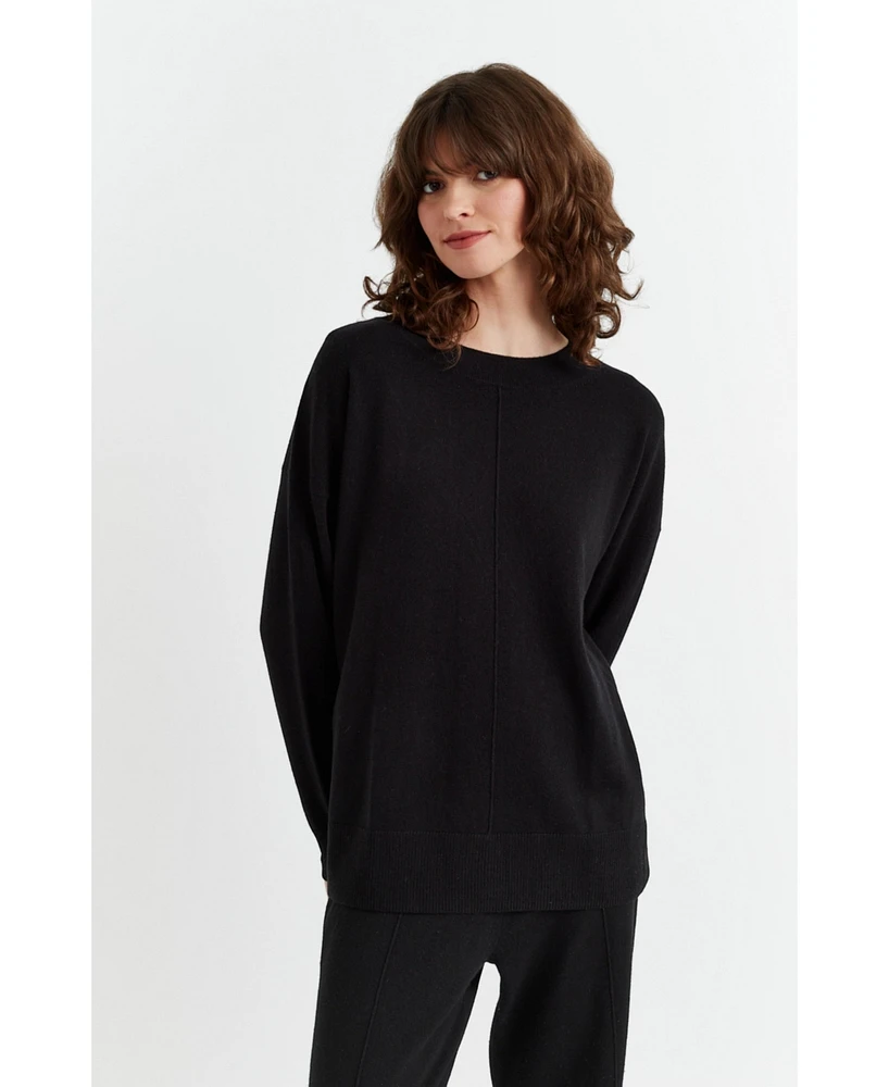 Chinti and Parker Women's & Wool-Cashmere Slouchy Sweater