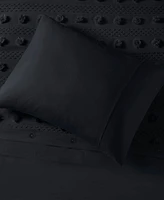 Intelligent Design Lucy Clip Jacquard 3-Piece Duvet Cover Set