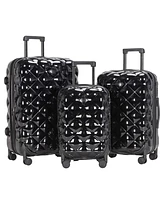 kensie Charm Hardside Luggage Set, 3-Piece