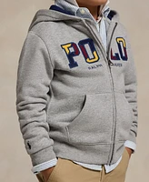 Polo Ralph Lauren Toddler and Little Boys Corduroy-Logo Fleece Full-Zip Hoodie