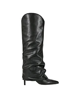 Marc Fisher Ltd Women's Nairine Slouchy Pointy Toe Knee High Dress Boots