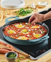 Rachael Ray Nitro Cast Iron 14" Skillet with Side Handles