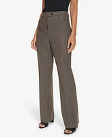 Calvin Klein Petite Mid Rise Straight Leg Pants