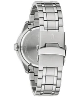 Bulova Men's Stainless Steel Bracelet Watch 42mm