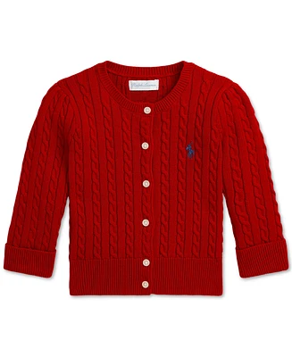 Polo Ralph Lauren Baby Cable-Knit Cardigan Sweater