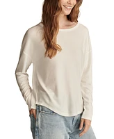 Lucky Brand Women's Cloud Long-Sleeve T-Shirt