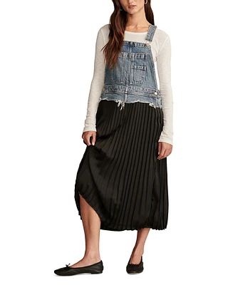 Lucky Brand Women's Legend Denim Overall Bib Dress