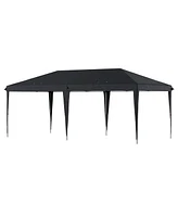 Streamdale Furniture Pop-Up Canopy: 10x20, Heavy Duty, Outdoor Shelter w/ Carry Bag