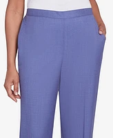 Alfred Dunner Petite Worth Avenue Short Classic Pants