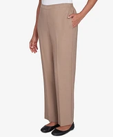 Alfred Dunner Petite Emerald Isle Classic Medium Length Pants