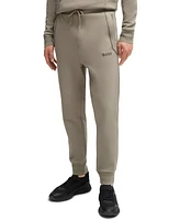 Boss by Hugo Men's Mirror-Effect Logo Tracksuit Pants