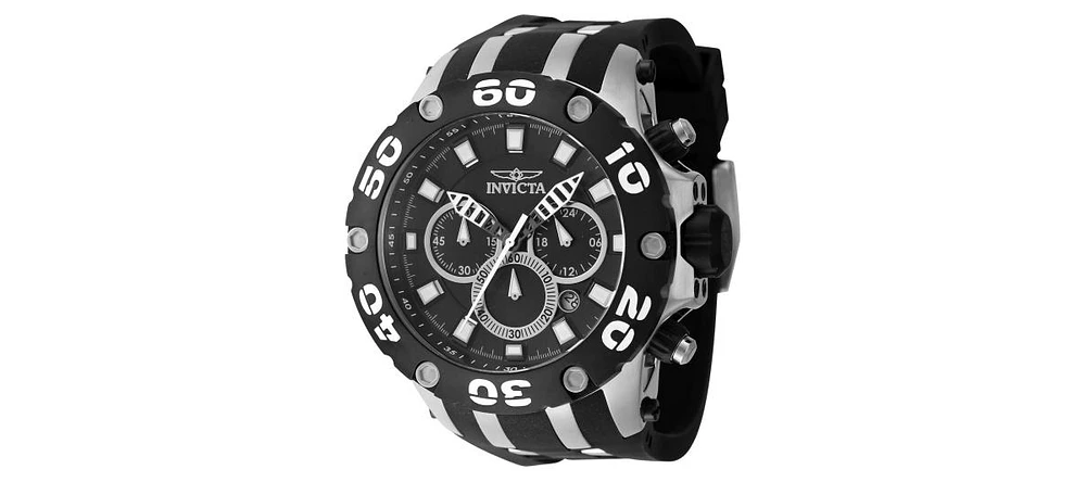 Invicta Men's Subaqua Quartz Chronograph Black Dial Watch