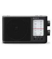 Sony ICF506 Portable Radio with Four Aa Alkaline Batteries