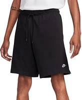 Nike Men's Club Relaxed-Fit Logo Embroidered Shorts, Regular & Big Tall