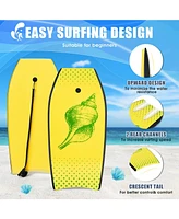 Skonyon Super Lightweight Surfing Bodyboard-l