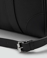 Mango Men's Leather-Effect Briefcase