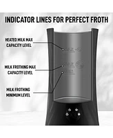 Zulay Kitchen Powerful 4-in-1 Electric Milk Frother and Steamer