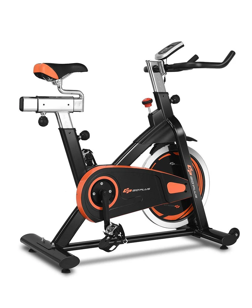 Costway Exercise Bike Cycle Trainer Indoor Workout Cardio Fitness Bicycle Stationary