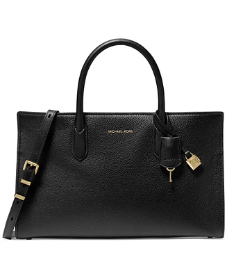 Michael Michael Kors Scarlett Medium East West Leather Satchel