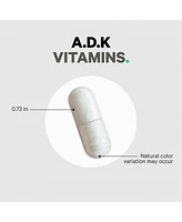 Codeage Adk Vitamin Supplement - 6 Months Supply - Daily Vitamins A D K Pills - Vitamin A, 5000 Iu Vitamin D3, Vitamin K1 & K2 (MK7 and MK4) - Non