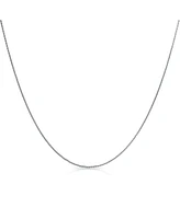 Bling Jewelry Thin Sterling Silver Spiga Wheat Chain Necklace For Women Nickel-Free 030 Gauge 16 Inch