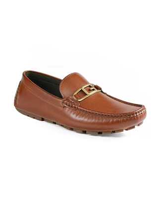 Guess Men's Amar Ornamented Moc Toe Driving Loafers