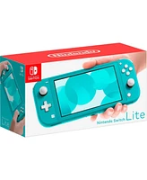 Nintendo Switch Lite Turquoise Bundle With Luigi's Mansion 2 Hd Game