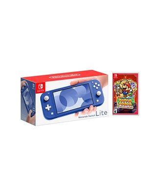 Nintendo Switch Lite Bundle With Paper Mario: The Thousand-Year Door Game