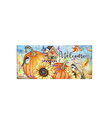 Evergreen Autumn Greetings Sassafras Switch Mat