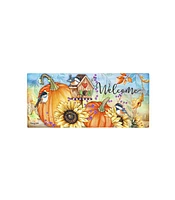 Evergreen Autumn Greetings Sassafras Switch Mat