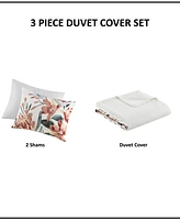 Madison Park Dahlia 3-Pc. Duvet Cover Set