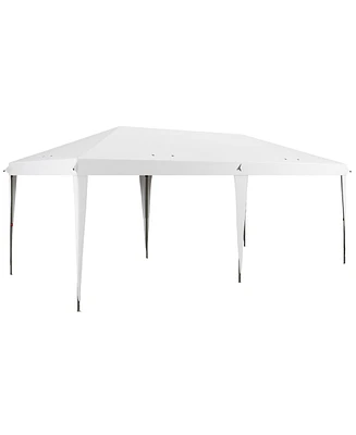 Streamdale Furniture 10' x 19.2' Pop-Up Canopy Tent: Heavy-Duty Sun Protection Shelter