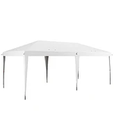 Streamdale Furniture 10' x 19.2' Pop-Up Canopy Tent: Heavy-Duty Sun Protection Shelter