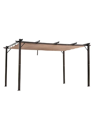 Streamdale Furniture 10' x 13' Retractable Pergola Canopy