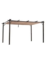 Streamdale Furniture 10' x 13' Retractable Pergola Canopy