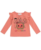 CoComelon Toddler Girls Jj Cody Nina T-Shirt and Leggings Outfit Set to