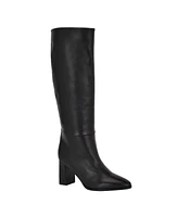 Calvin Klein Women's Dawna Block Heel Knee High Tall Shaft Boots