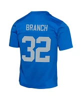 Nike Big Boys and Girls Brian Branch Blue Detroit Lions Alternate Game Jersey