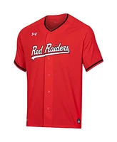 Under Armour Men's Texas Tech Raiders Softball V-Neck Jersey