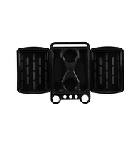 Yescom Salon Trolley Storage Drawer Cart Tray w/ Mixing Bowl Beauty Hair Dryer Holder Tool