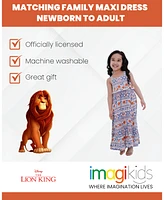 Disney Girls Lion King Matching Family Maxi Dress to (2T - 14-16)