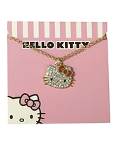 Hello Kitty Sanrio Pave Crystal Necklace