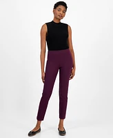 Anne Klein Women's Hollywood-Waist Pull-On Pants