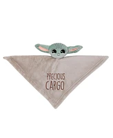 Lambs & Ivy Star Wars Mandalorian Baby Yoda Wearable Blanket/Lovey Gift Set 2pc